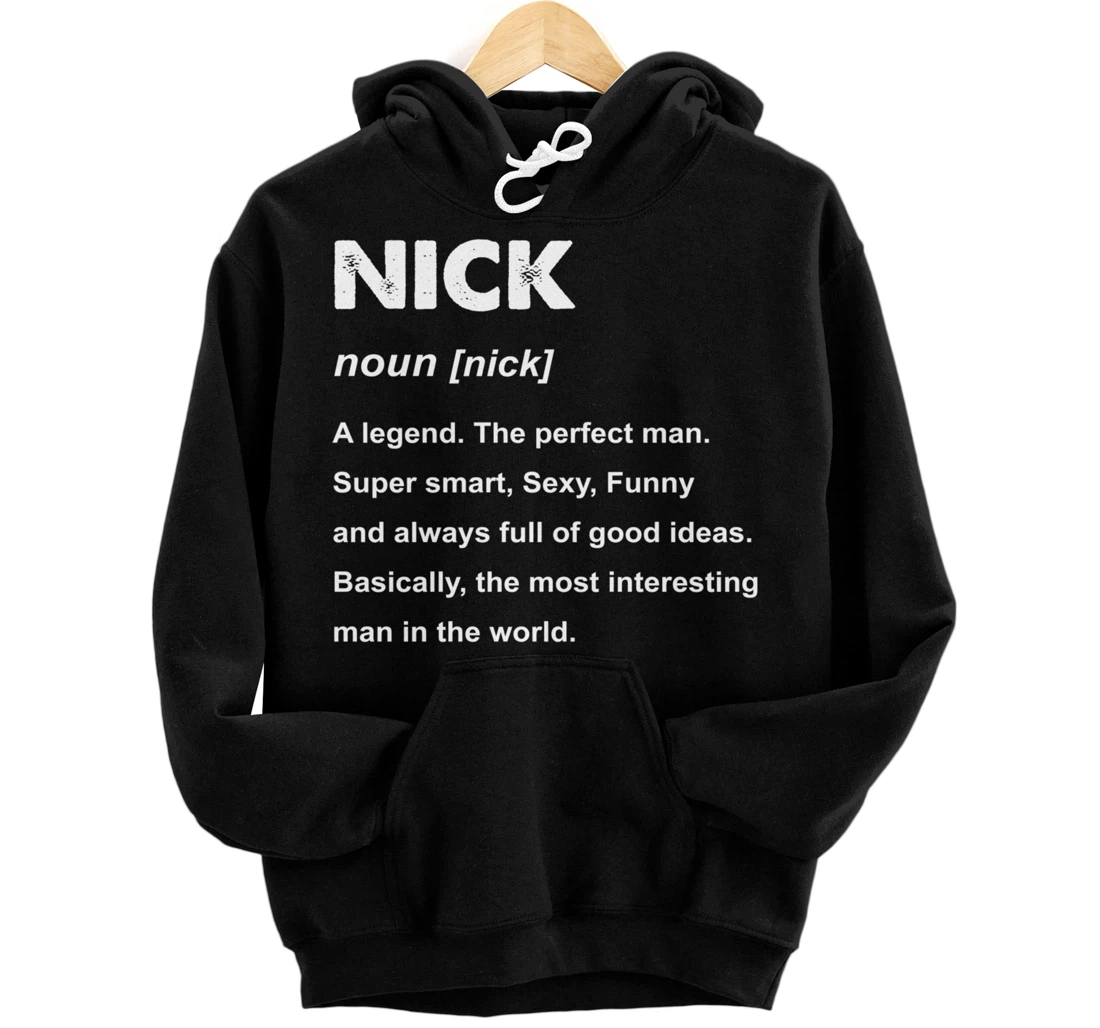 Nick Name Pullover Hoodie