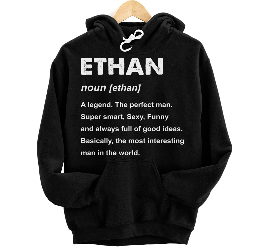 Ethan Name Pullover Hoodie