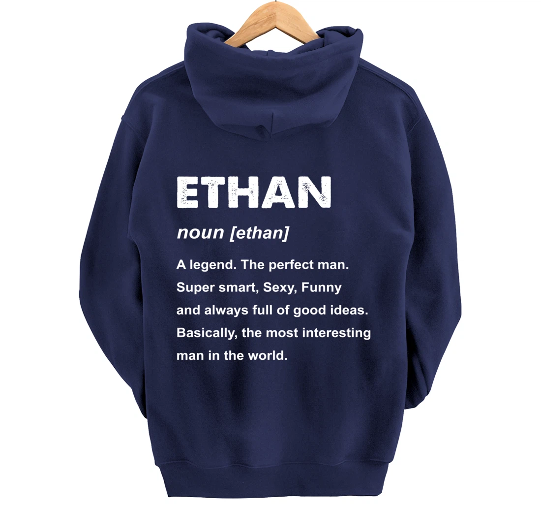 Ethan Name Pullover Hoodie