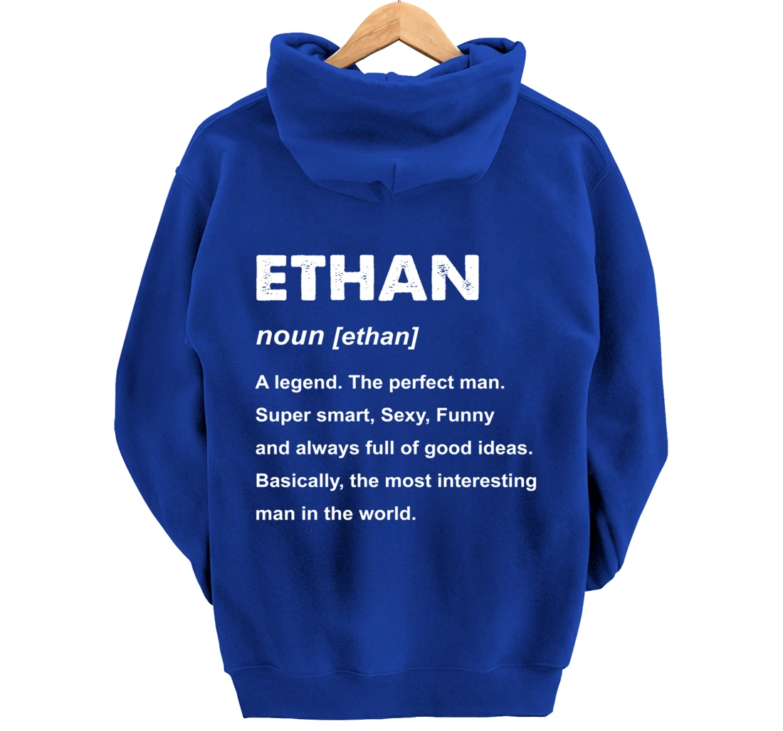 Ethan Name Pullover Hoodie