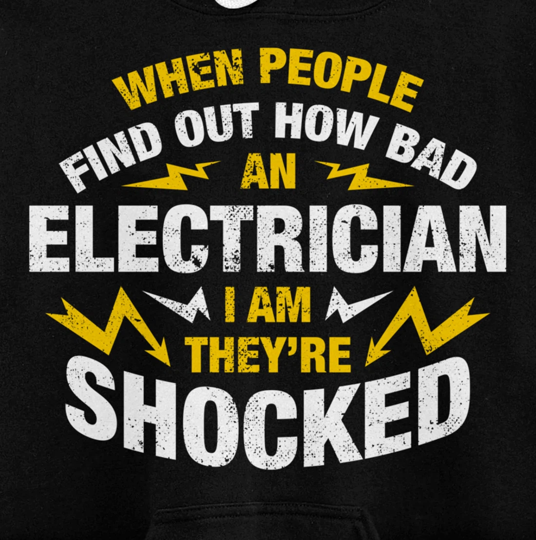 Funny Electrician Pullover Hoodie