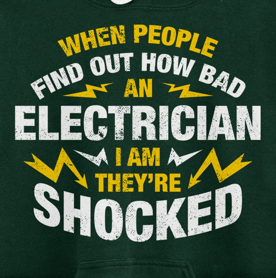 Funny Electrician Pullover Hoodie