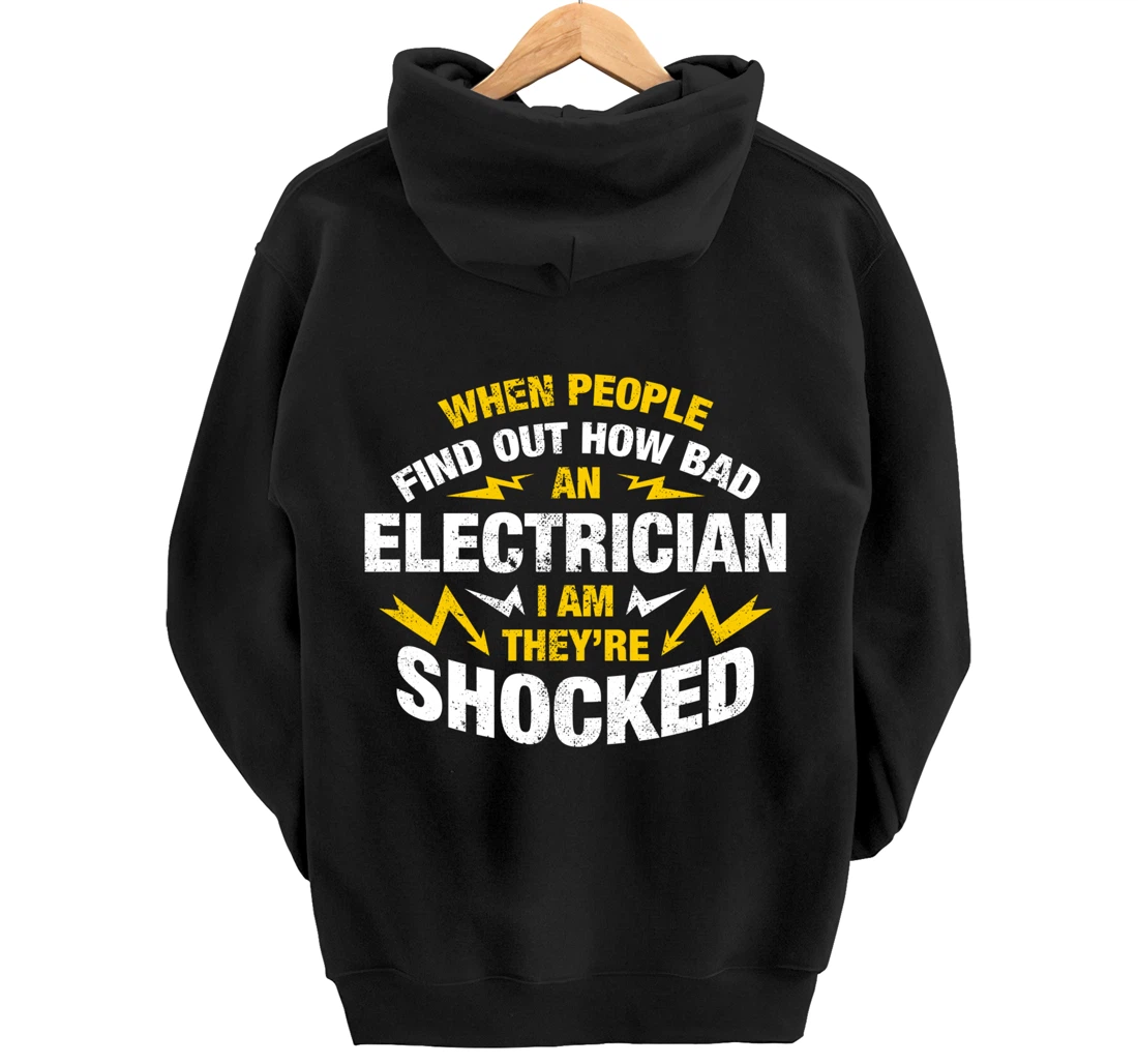 Funny Electrician Pullover Hoodie