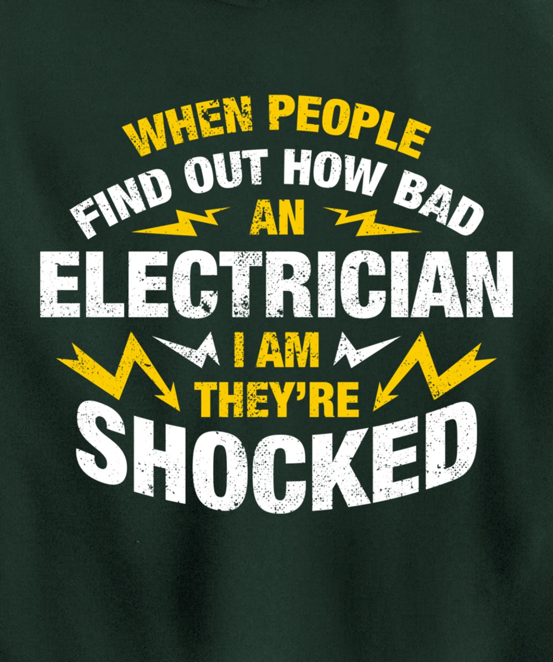 Funny Electrician Pullover Hoodie