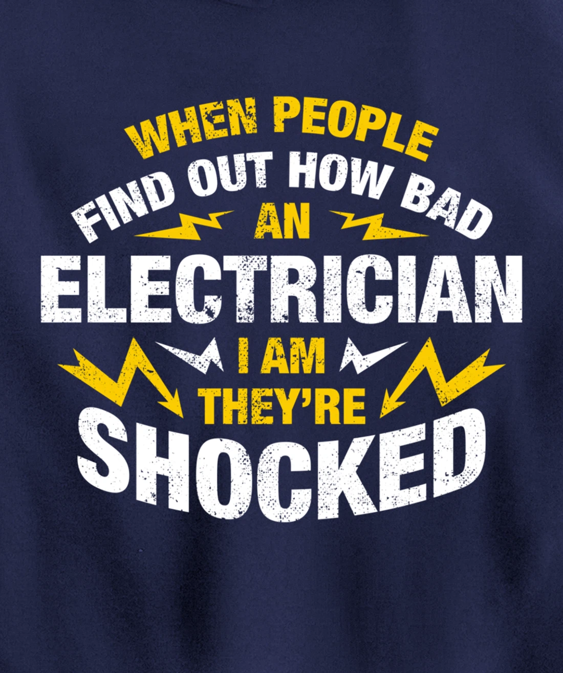 Funny Electrician Pullover Hoodie