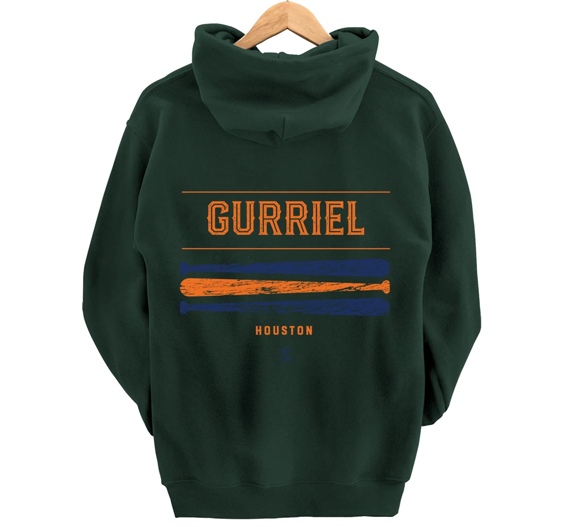 Yuli Gurriel Vintage Baseball Bat Gameday Pullover Hoodie