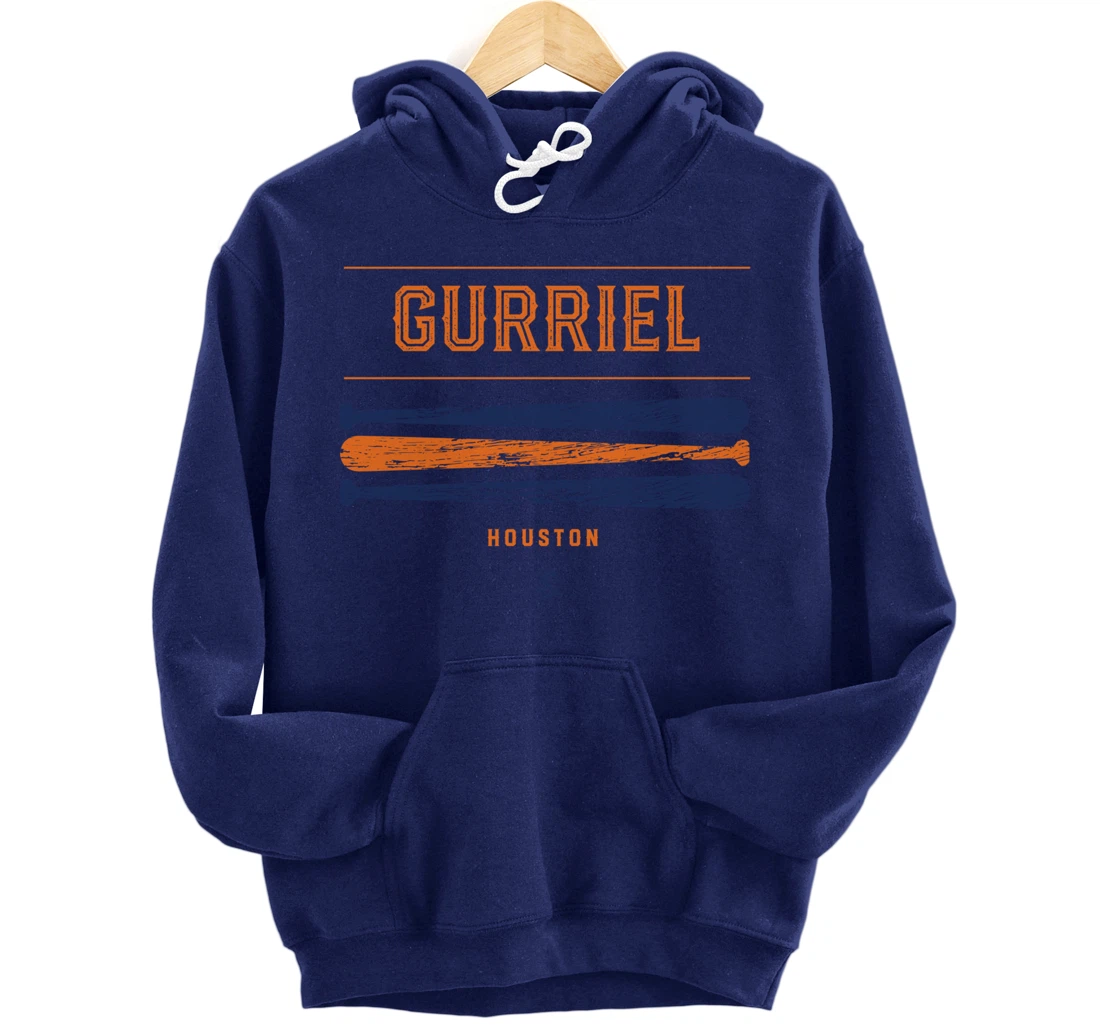 Yuli Gurriel Vintage Baseball Bat Gameday Pullover Hoodie