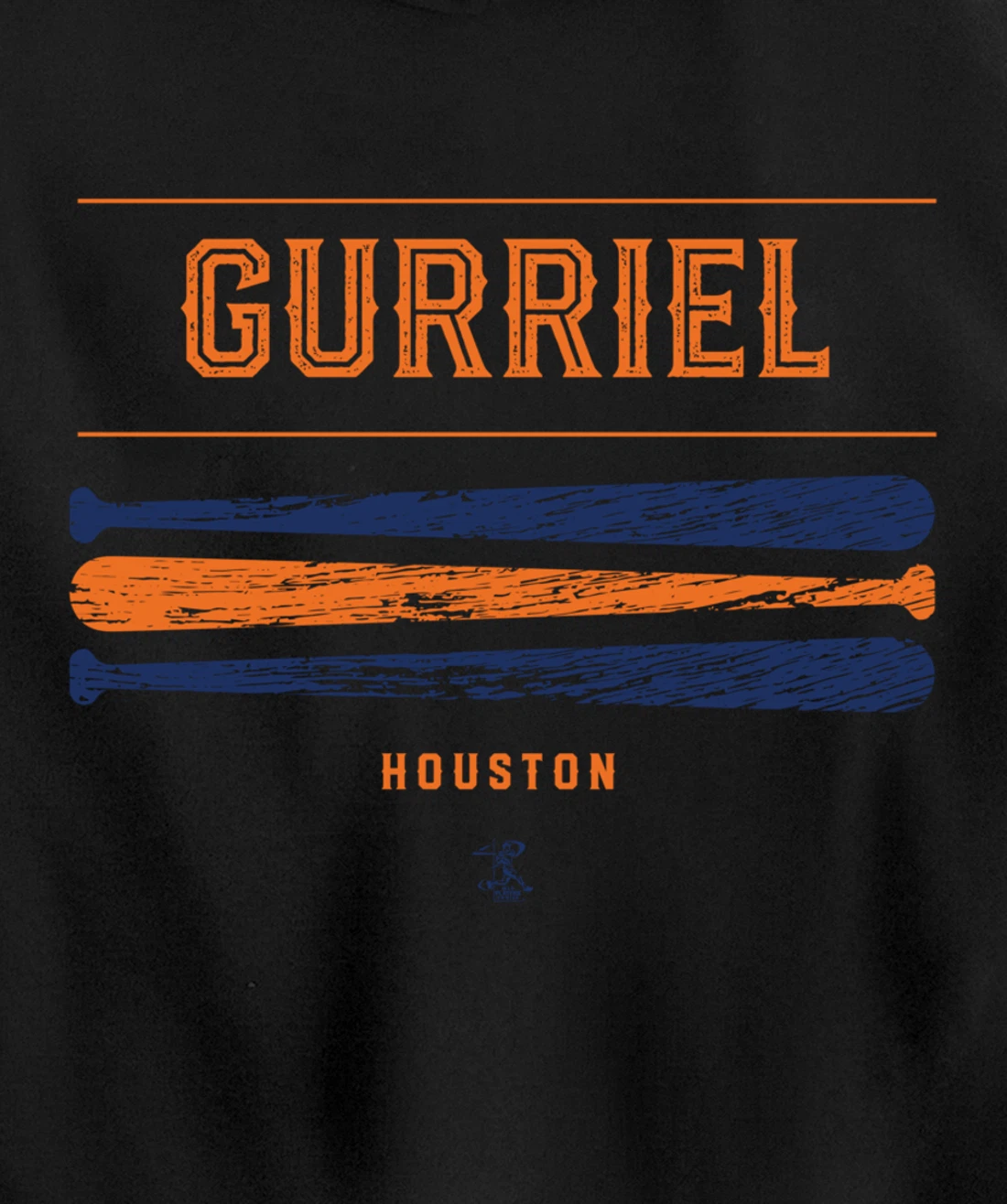 Yuli Gurriel Vintage Baseball Bat Gameday Pullover Hoodie