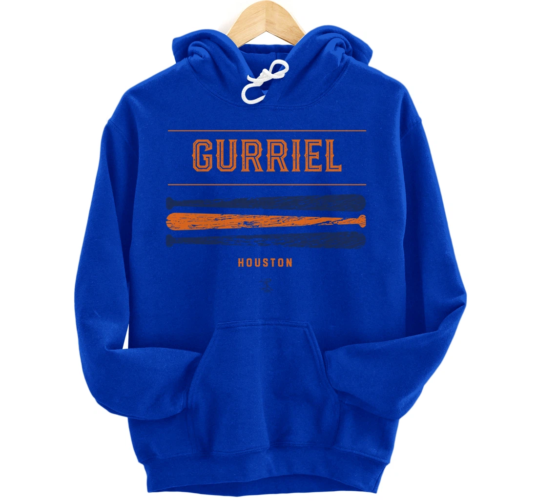 Yuli Gurriel Vintage Baseball Bat Gameday Pullover Hoodie