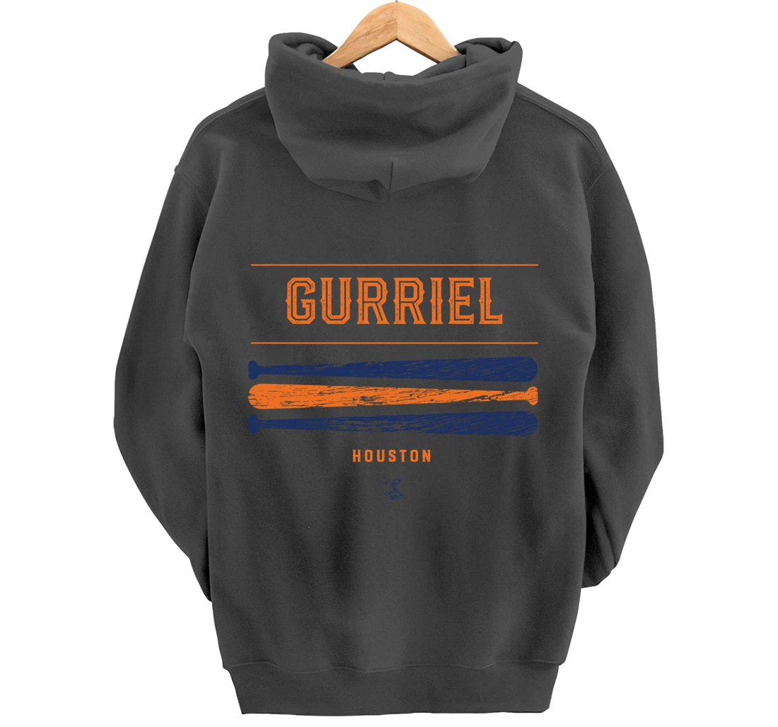 Yuli Gurriel Vintage Baseball Bat Gameday Pullover Hoodie