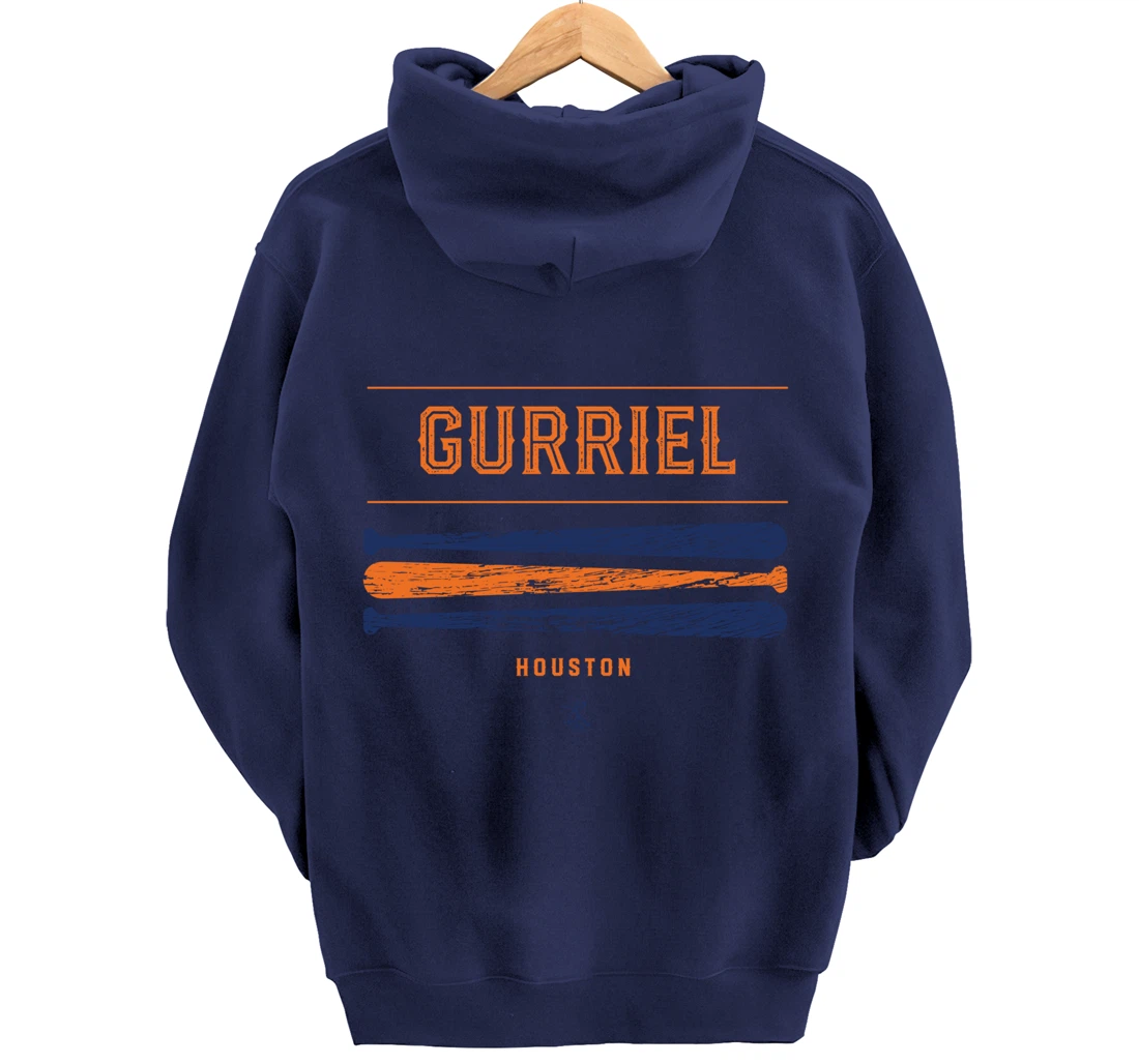 Yuli Gurriel Vintage Baseball Bat Gameday Pullover Hoodie