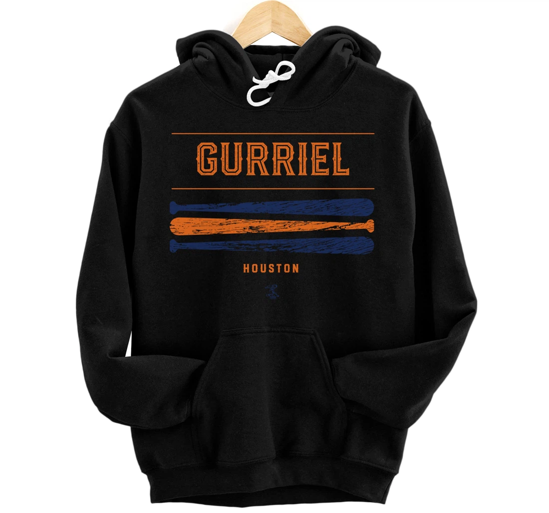 Yuli Gurriel Vintage Baseball Bat Gameday Pullover Hoodie