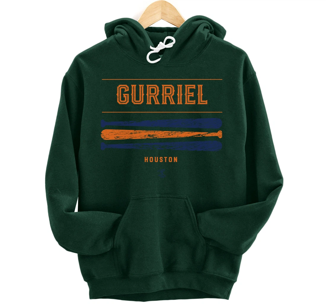 Yuli Gurriel Vintage Baseball Bat Gameday Pullover Hoodie