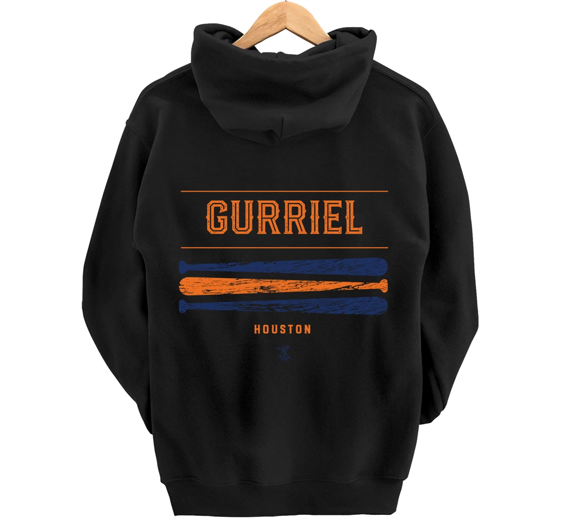 Yuli Gurriel Vintage Baseball Bat Gameday Pullover Hoodie
