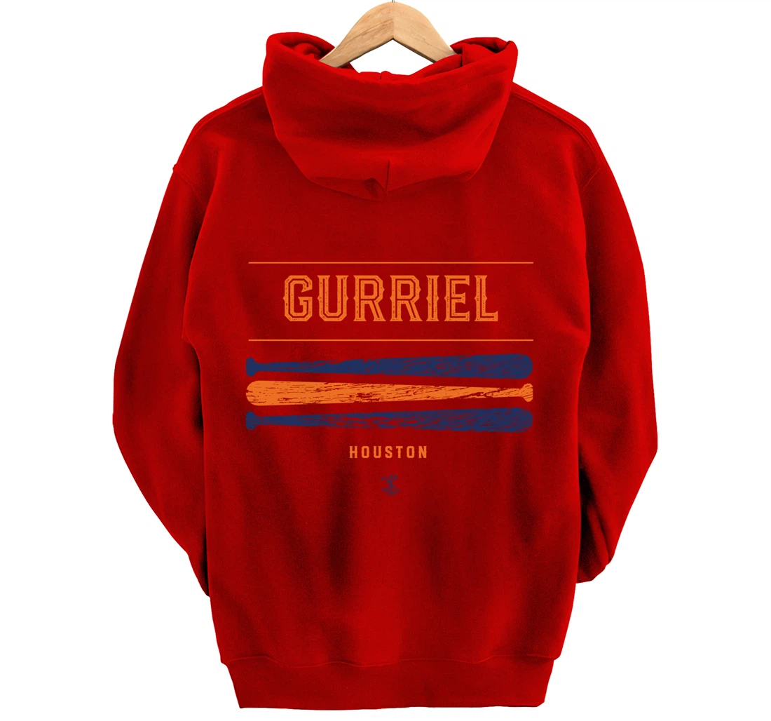Yuli Gurriel Vintage Baseball Bat Gameday Pullover Hoodie