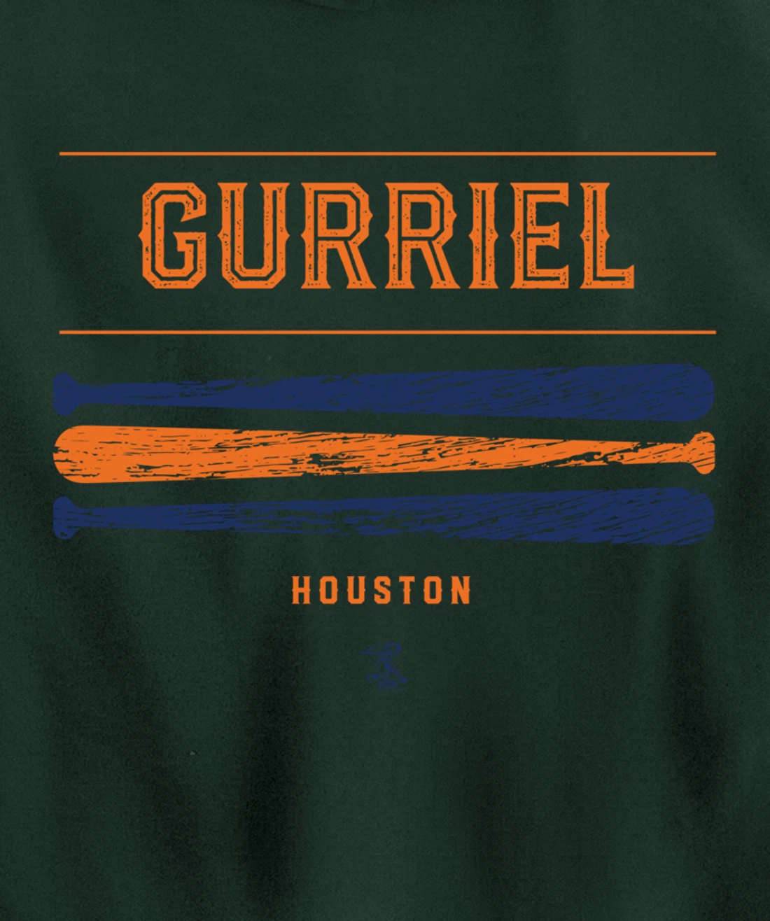 Yuli Gurriel Vintage Baseball Bat Gameday Pullover Hoodie