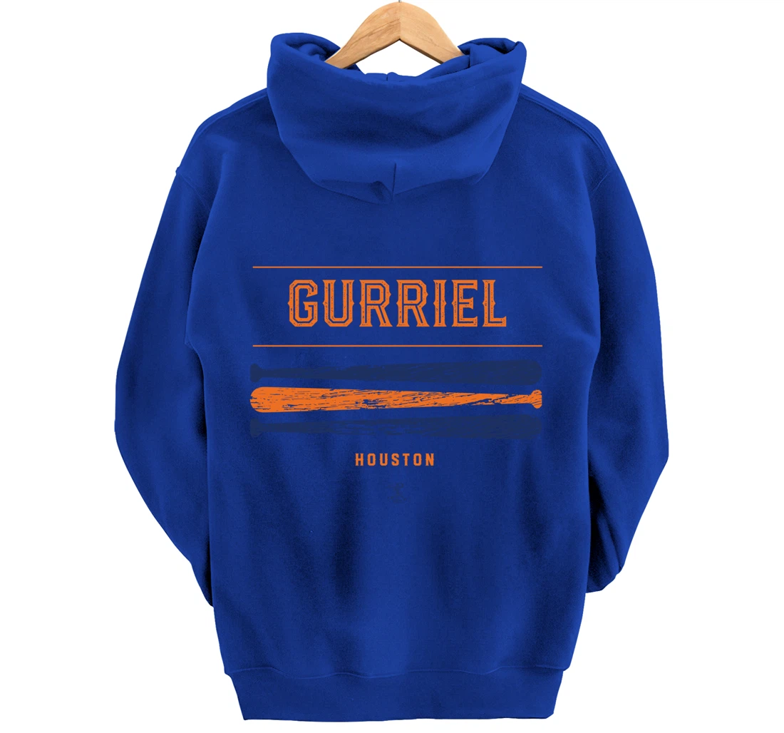 Yuli Gurriel Vintage Baseball Bat Gameday Pullover Hoodie