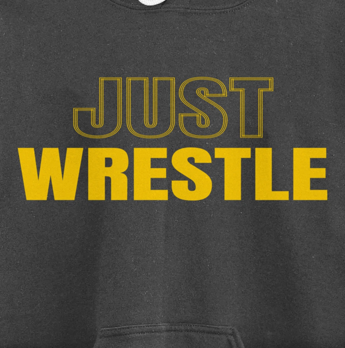 Just Wrestle Iowa Wrestling Team Wrestler The Hawkeye State Pullover Hoodie