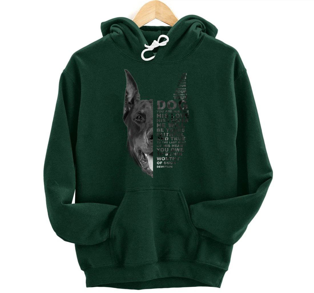 He Is Your Friend Your Partner Your Dog Doberman Dogs Lover Pullover Hoodie