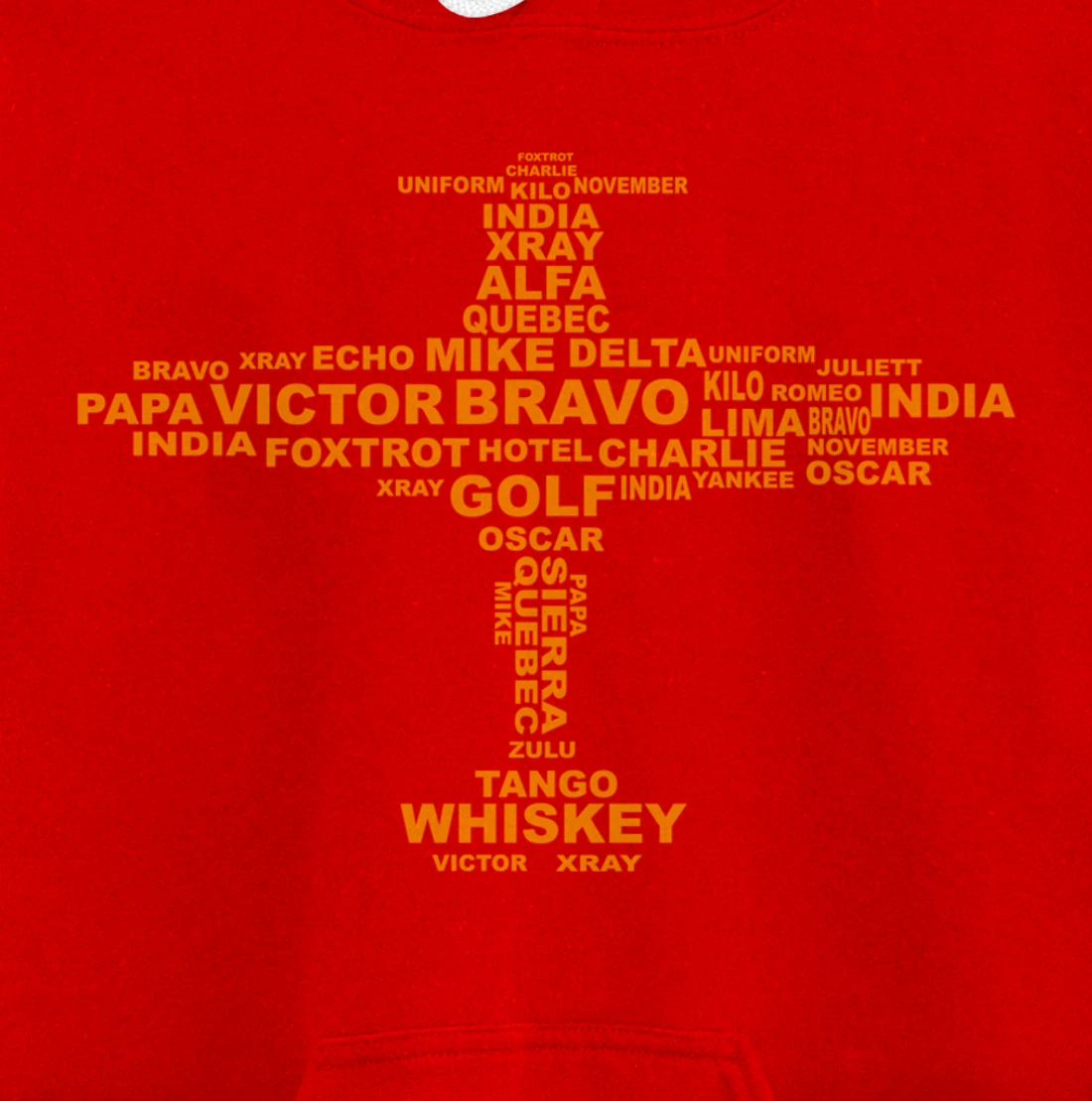 Full Phonetic Alphabet | Cute Plane Letters Gift Pullover Hoodie