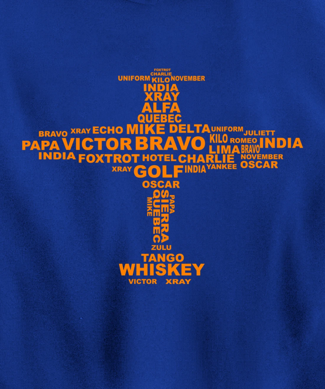 Full Phonetic Alphabet | Cute Plane Letters Gift Pullover Hoodie