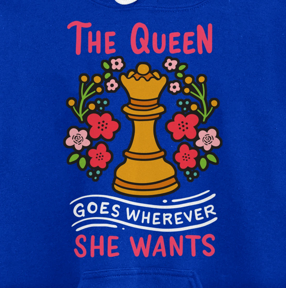 Chess Chessmen Chessboxing Queen Chess Player Gift Pullover Hoodie