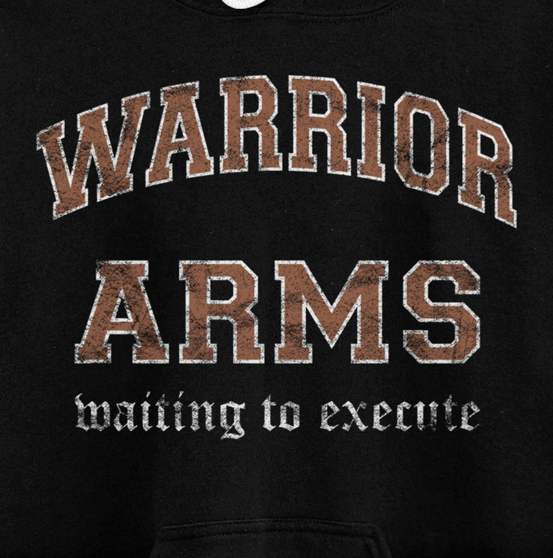 Arms Warrior MMO Gamer Pullover Hoodie