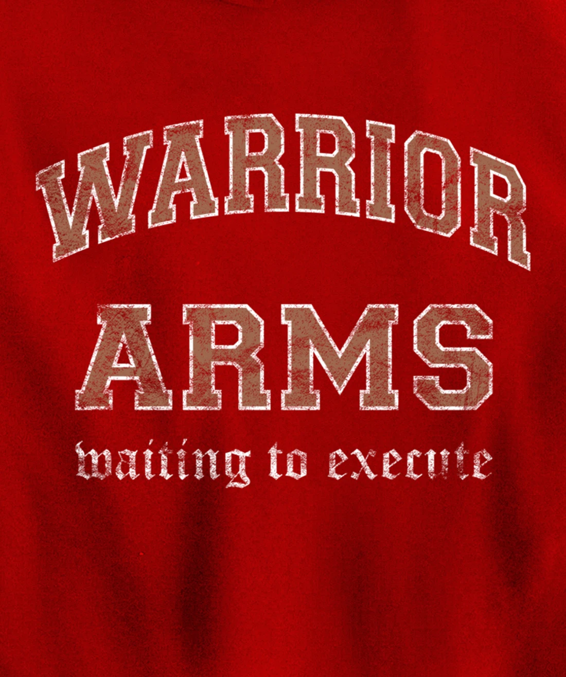 Arms Warrior MMO Gamer Pullover Hoodie