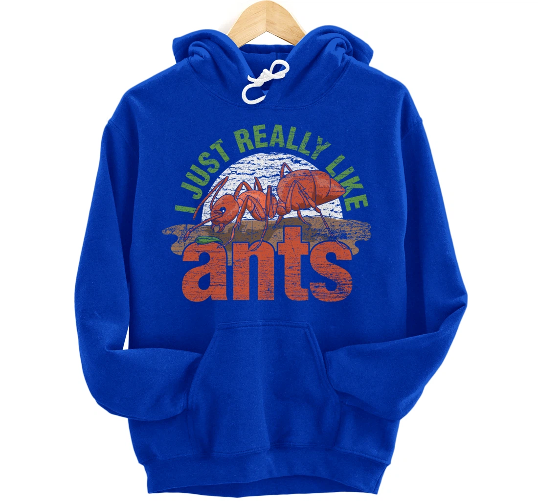 Ant Keeper Gift Idea Entomology Lover Ant Pullover Hoodie