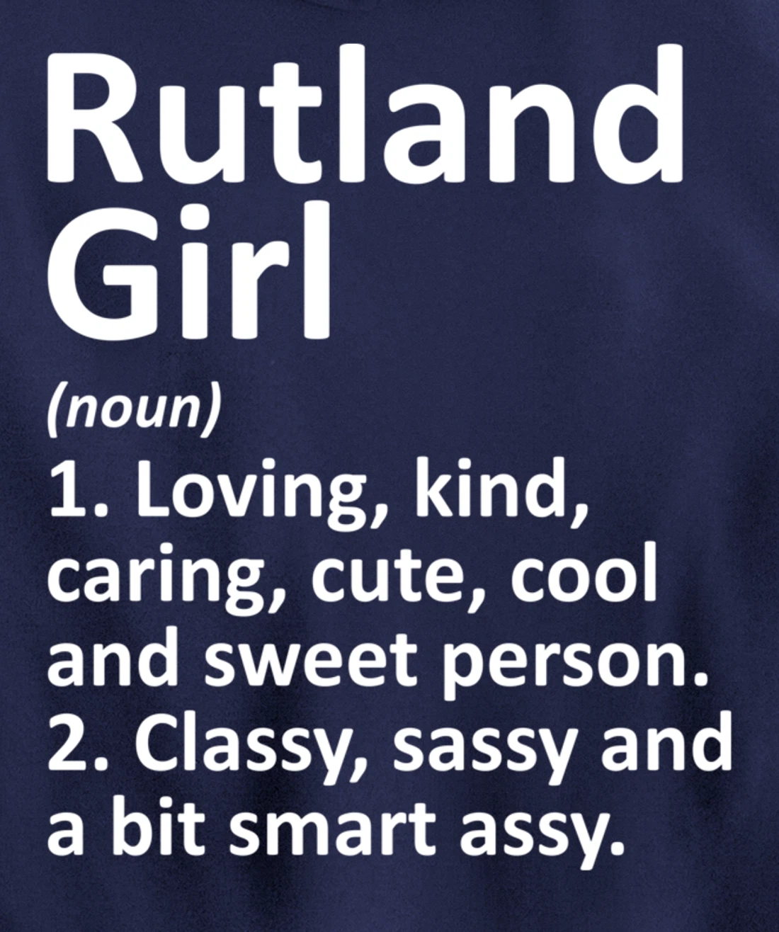 RUTLAND GIRL VT VERMONT Funny City Home Roots Gift Pullover Hoodie