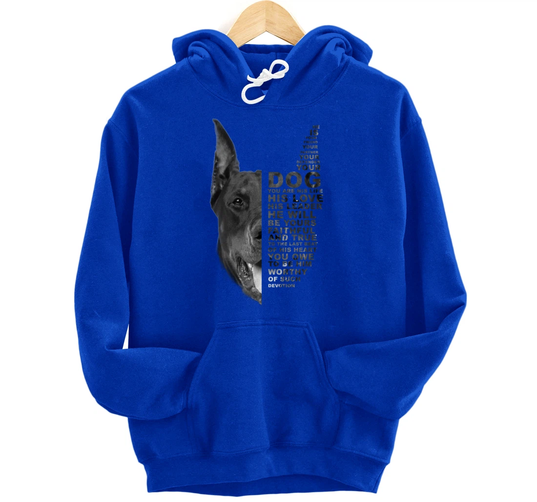 He Is Your Friend Your Partner Your Dog Doberman Dogs Lover Pullover Hoodie