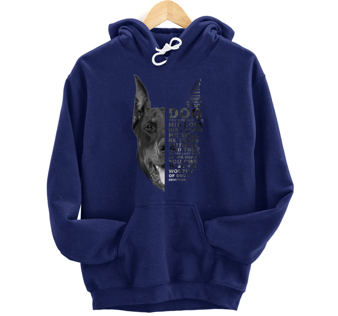 He Is Your Friend Your Partner Your Dog Doberman Dogs Lover Pullover Hoodie