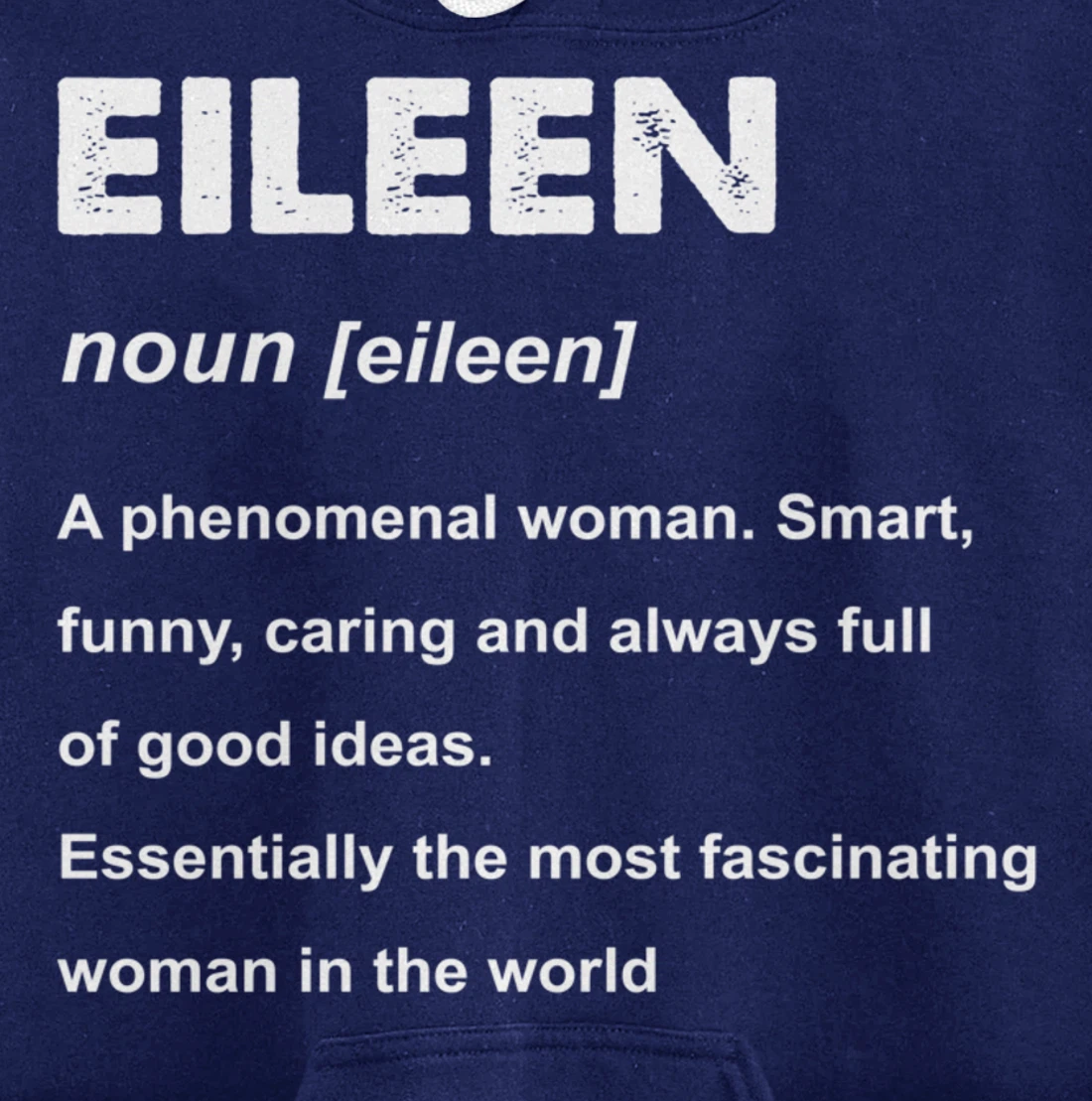 Eileen Name Pullover Hoodie