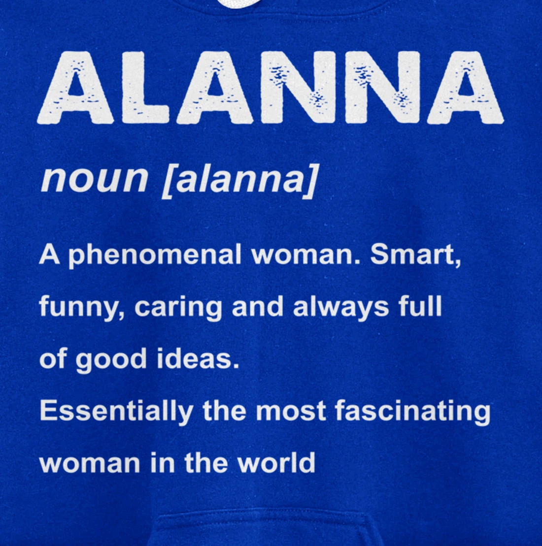 Alanna Name Pullover Hoodie