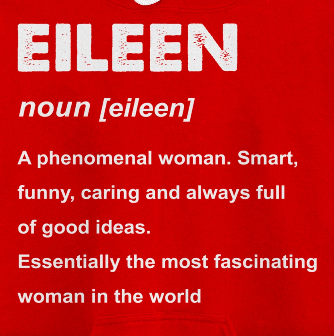 Eileen Name Pullover Hoodie