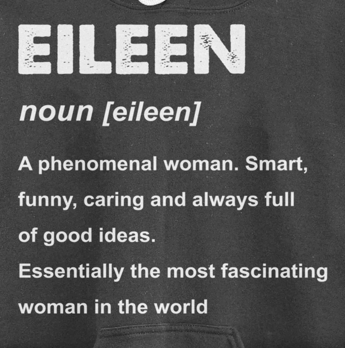 Eileen Name Pullover Hoodie