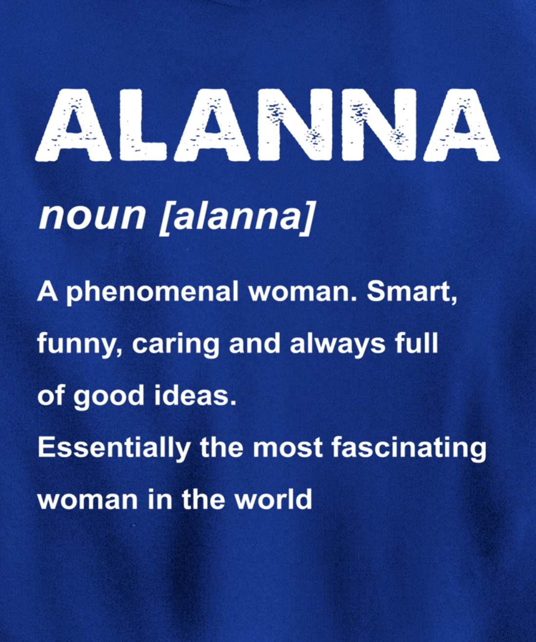 Alanna Name Pullover Hoodie