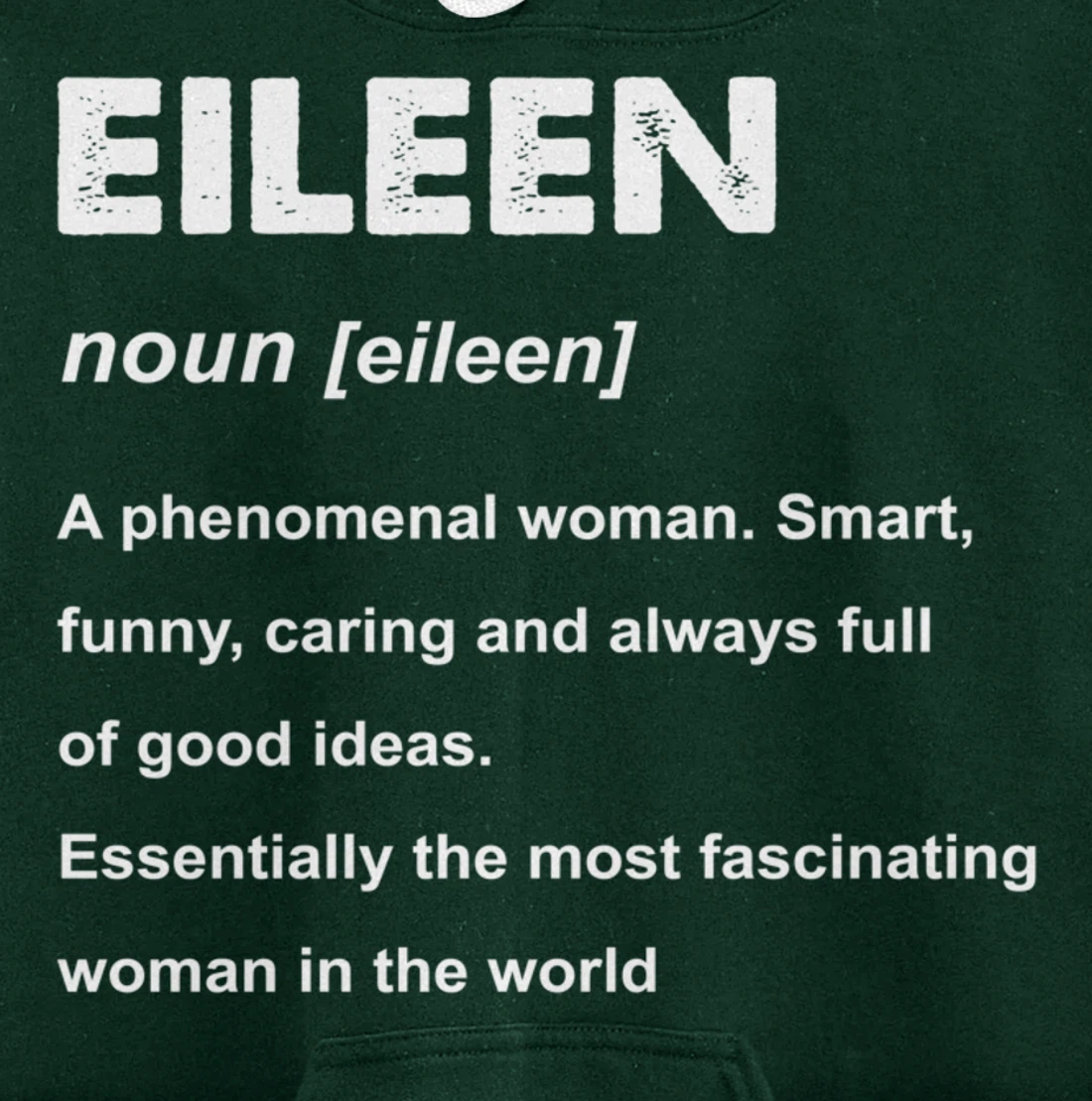 Eileen Name Pullover Hoodie