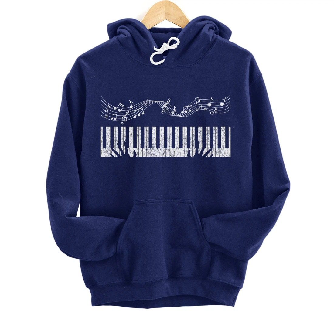 Piano Player Musician Pianist Gift Piano Pullover Hoodie