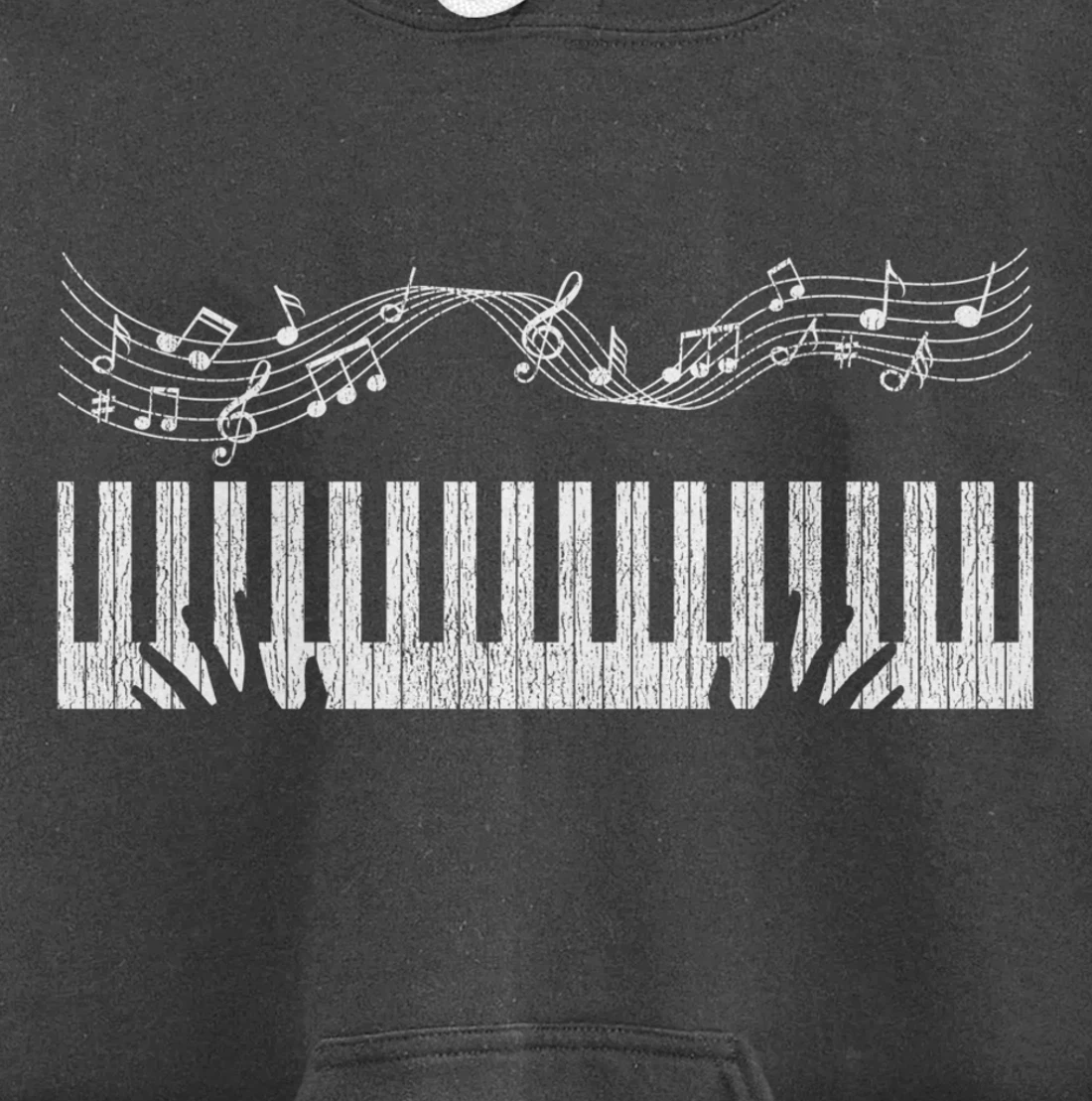 Piano Player Musician Pianist Gift Piano Pullover Hoodie