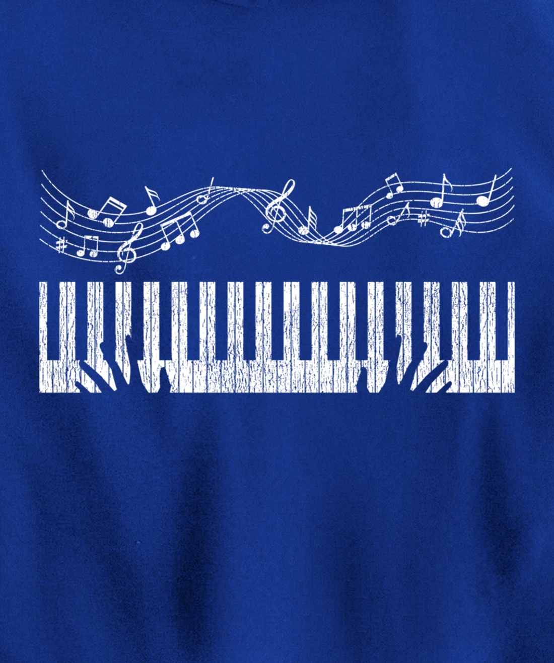 Piano Player Musician Pianist Gift Piano Pullover Hoodie