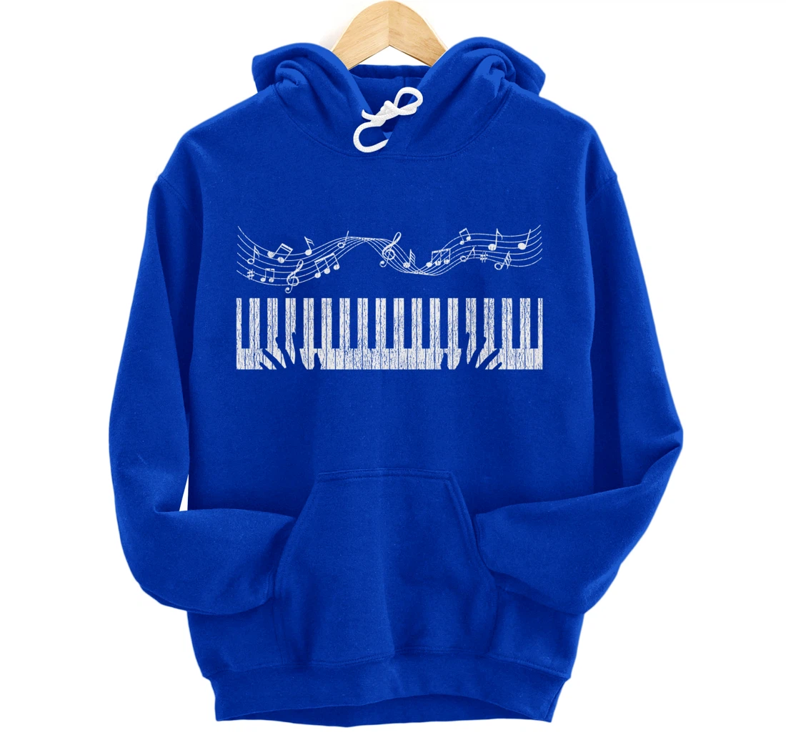 Piano Player Musician Pianist Gift Piano Pullover Hoodie