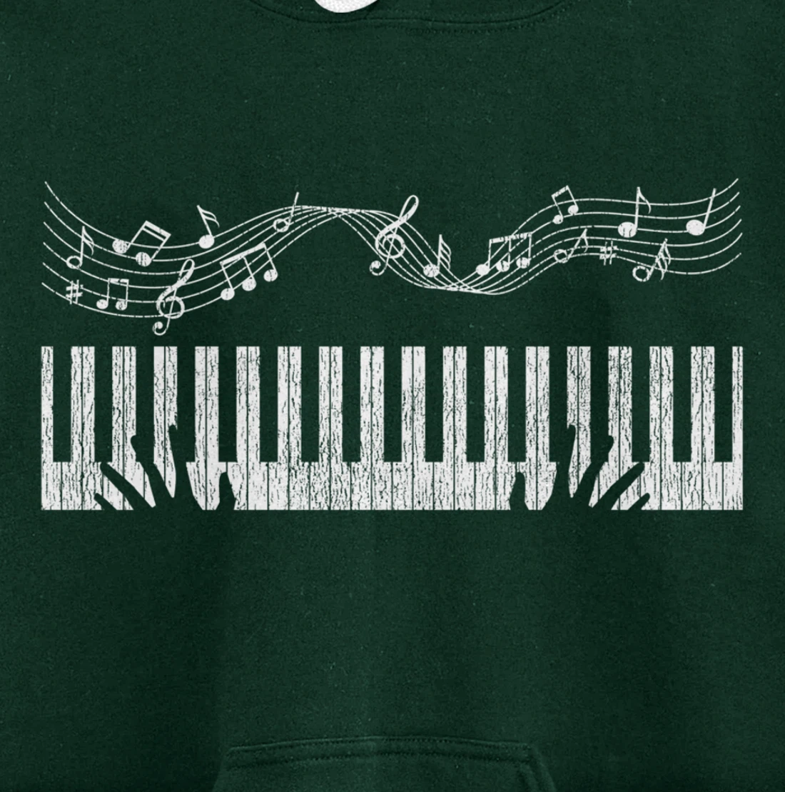 Piano Player Musician Pianist Gift Piano Pullover Hoodie