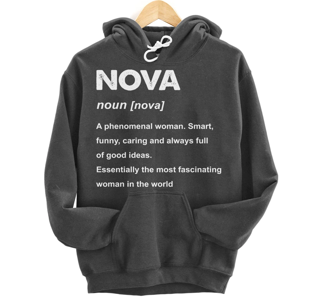 Nova Name Pullover Hoodie