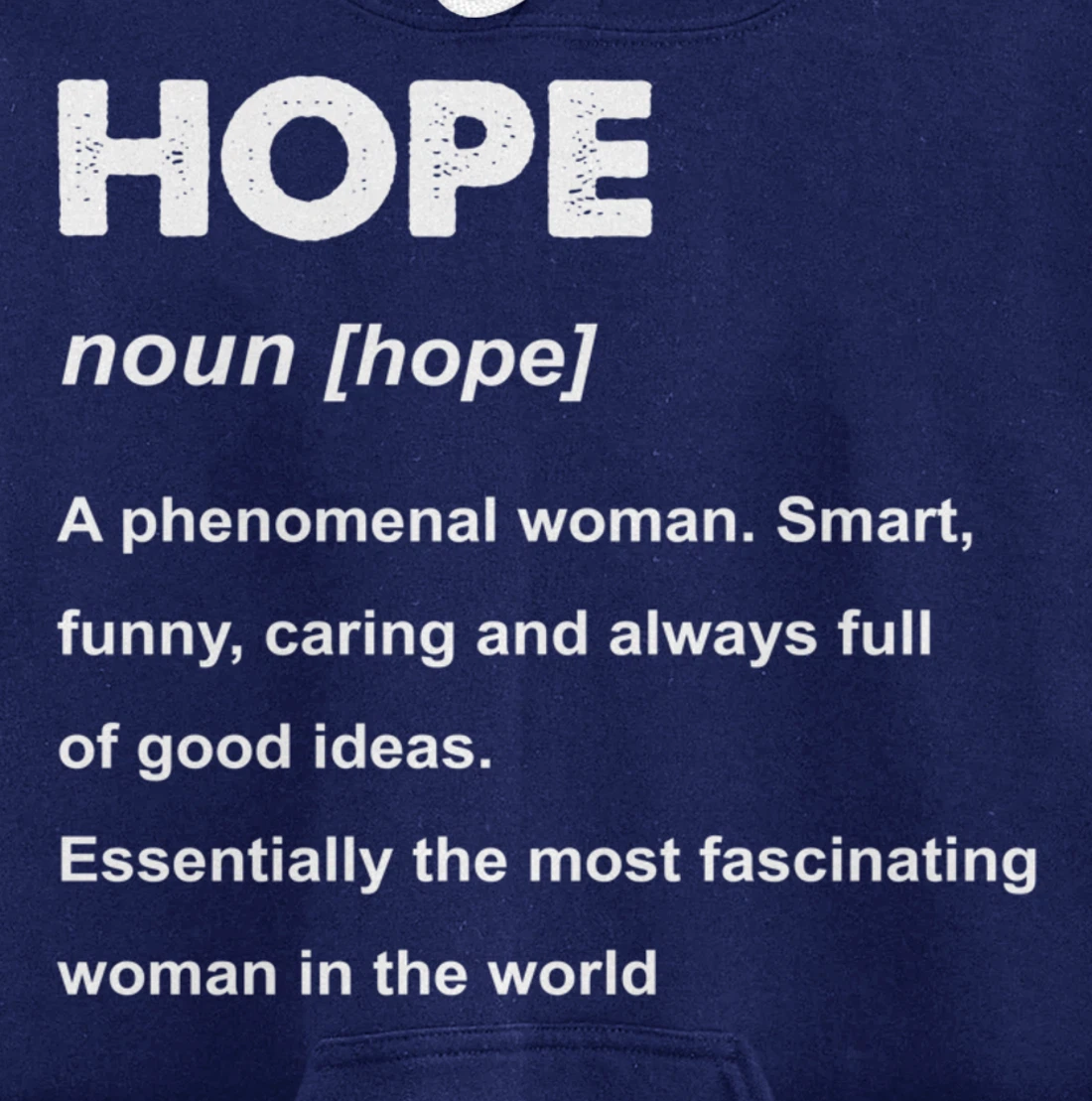 Hope Name Pullover Hoodie
