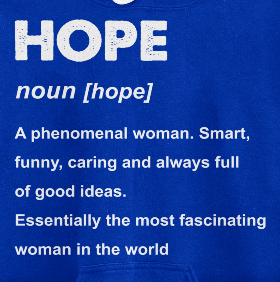 Hope Name Pullover Hoodie
