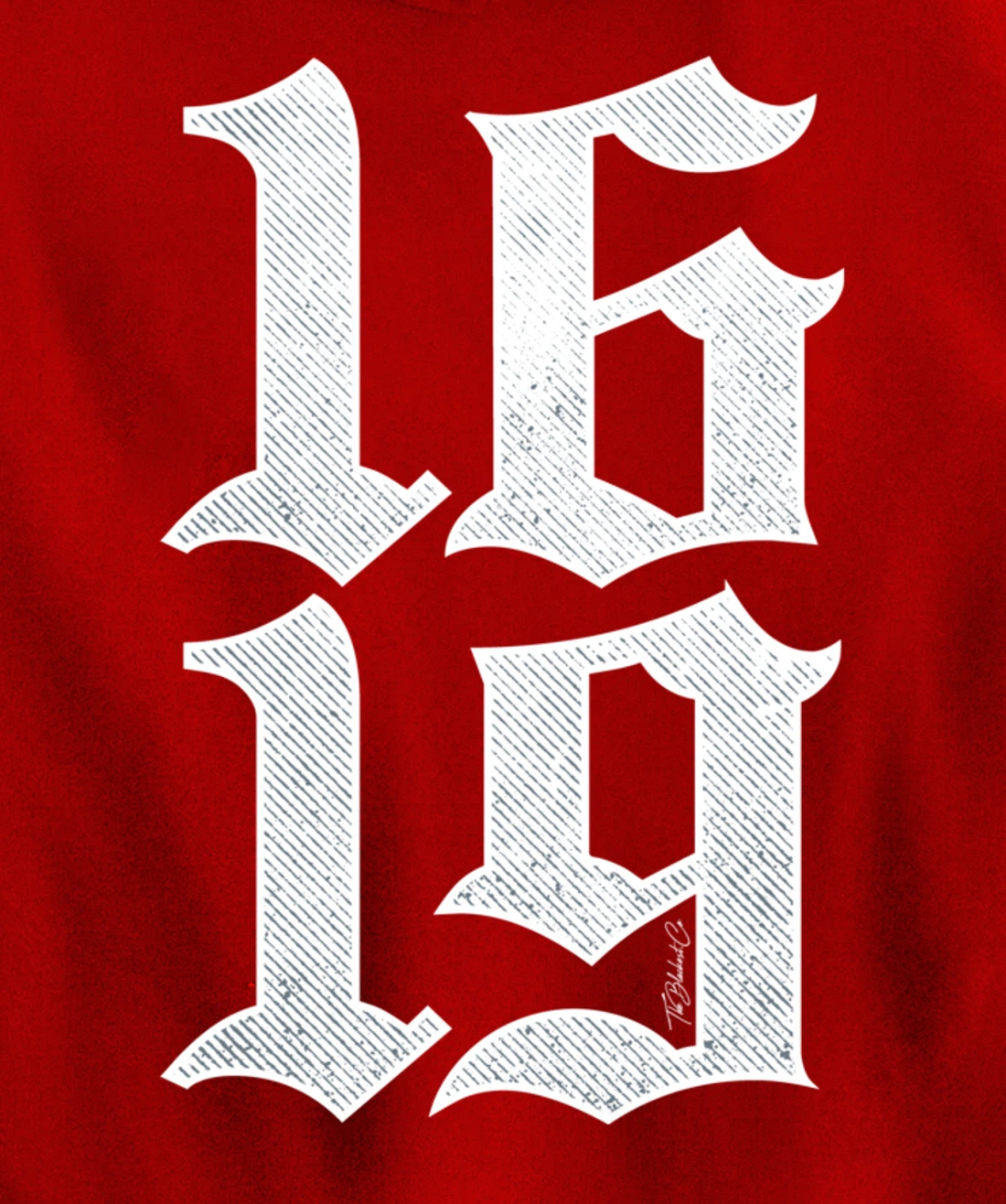 1619 Vintage African American Black History Month Pullover Hoodie