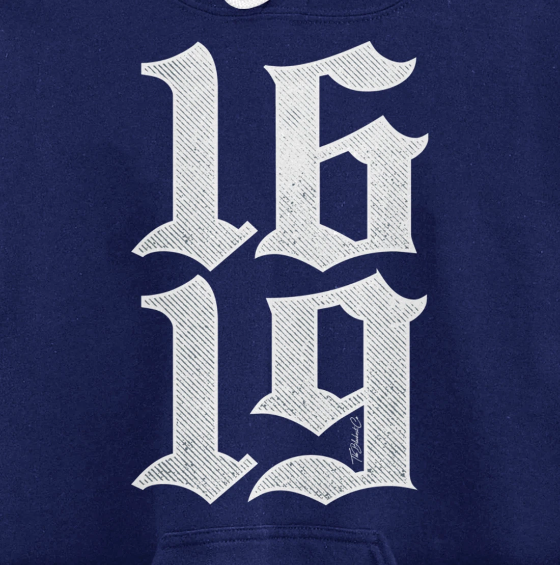 1619 Vintage African American Black History Month Pullover Hoodie