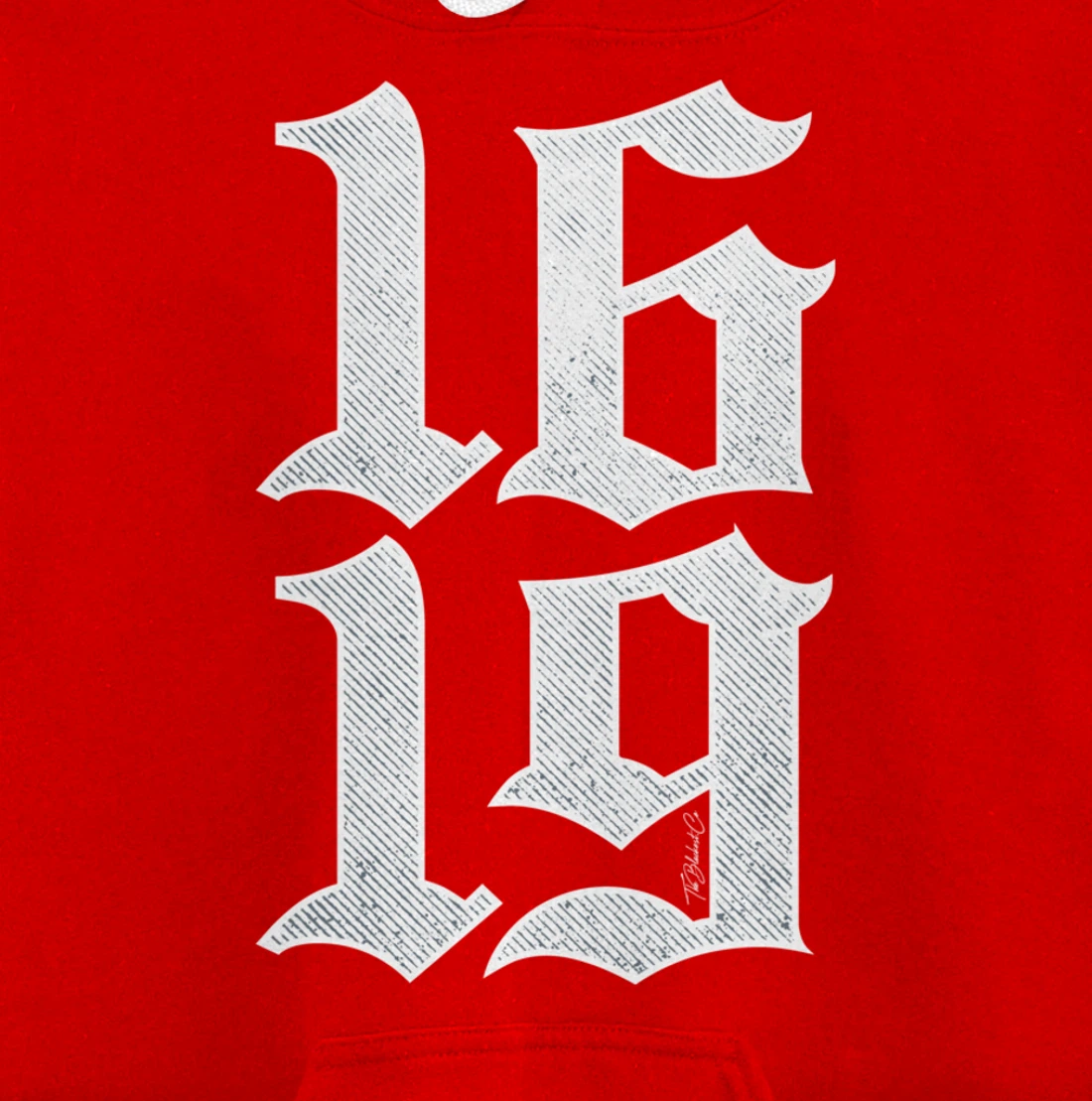 1619 Vintage African American Black History Month Pullover Hoodie