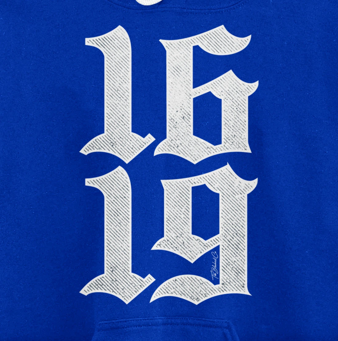 1619 Vintage African American Black History Month Pullover Hoodie